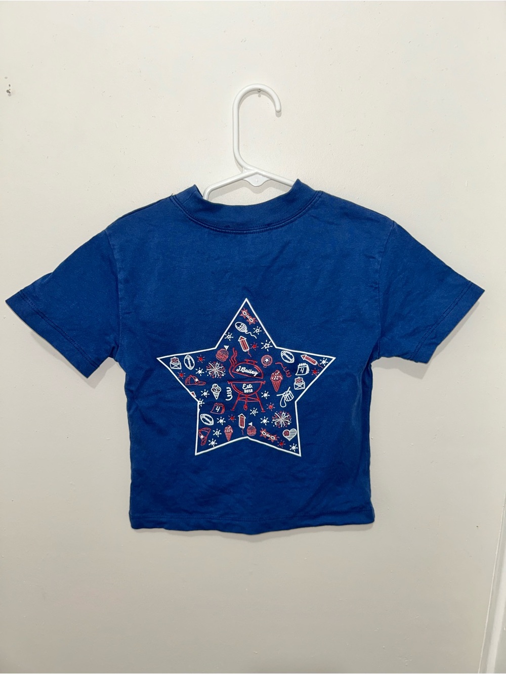 Toddler J. Bailey Patriotic TShirt
